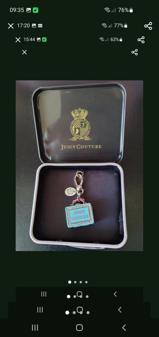  — juicy couture limited edition charm