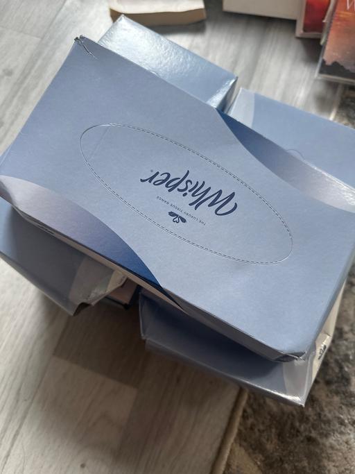  — 7 boxes of tissues slight box damage