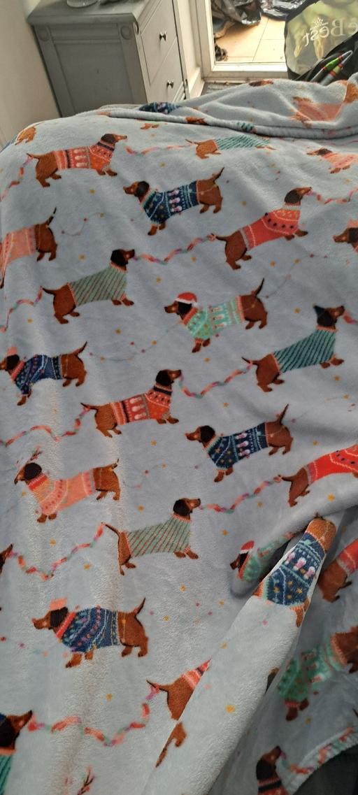  — Dog Christmas Blanket