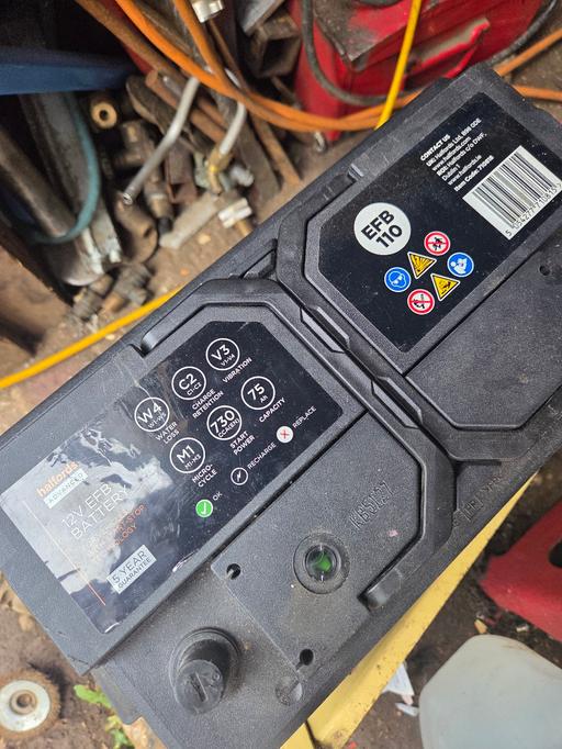  — new stop start battery