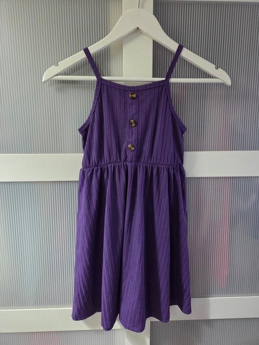  — Age 8 purple summer dress