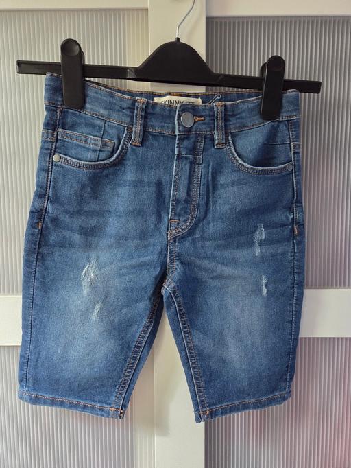 — Age 8 MATALAN skinny fit soft denim shorts