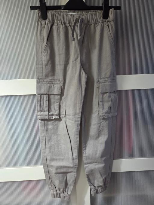  — Age 9-10 PRIMARK grey combat trousers