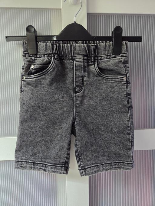  — Age 7-8 NUTMEG soft stretchy denim shorts