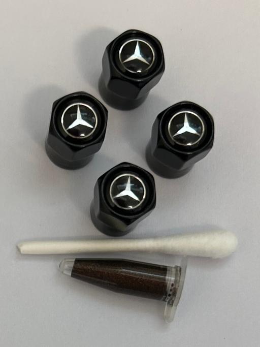  — Mercedes Benz Tyre valve caps with grease