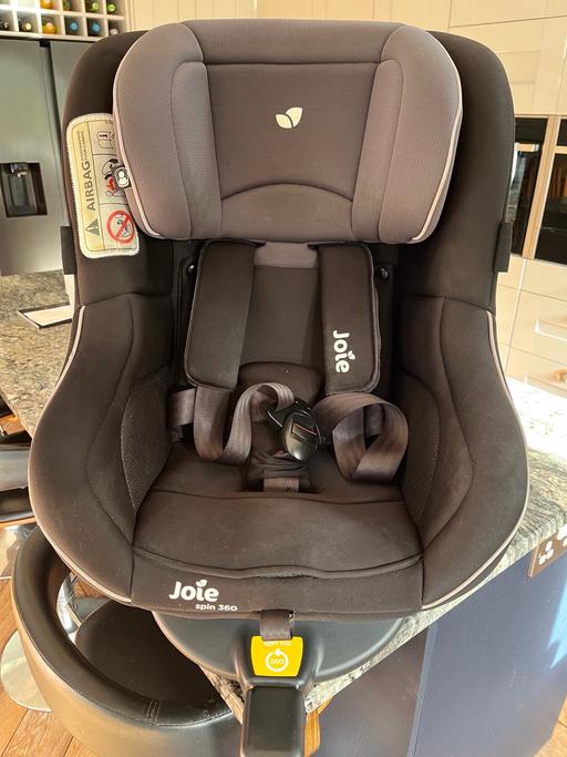  — Joie baby/toddler 360 car seat with iso fix b