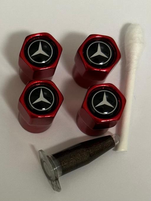  — Mercedes Benz Tyre valve caps with grease
