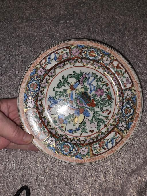  — Hand painted China plate