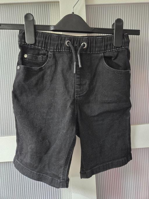  — Age 7-8 GEORGE black soft shorts