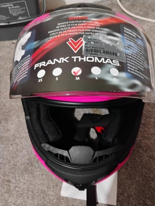  — FRANK THOMAS CRASH HELMET.....