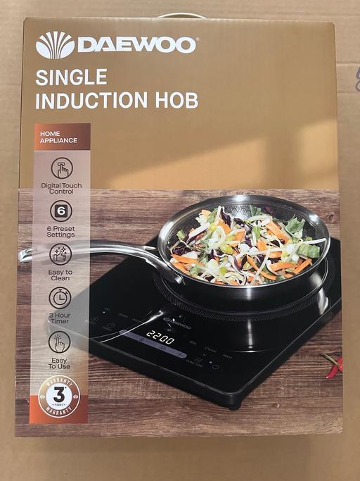  — Daewoo single induction hob