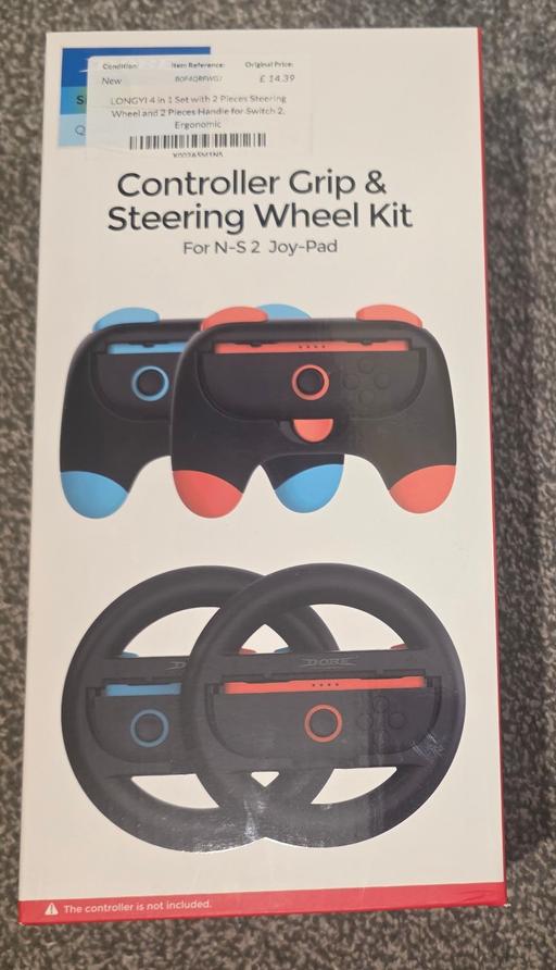  — DOBE 4-in-1 Controller Grip & Steering Wheel