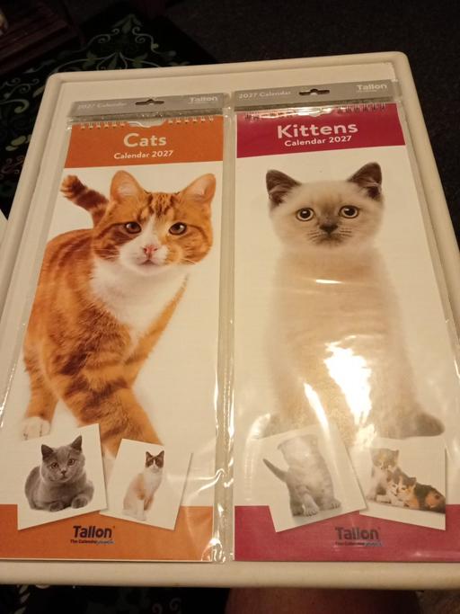  — 2 brand new 22" size 2027 CALENDARS
