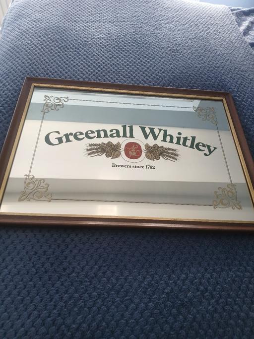  — Vintage pub mirror