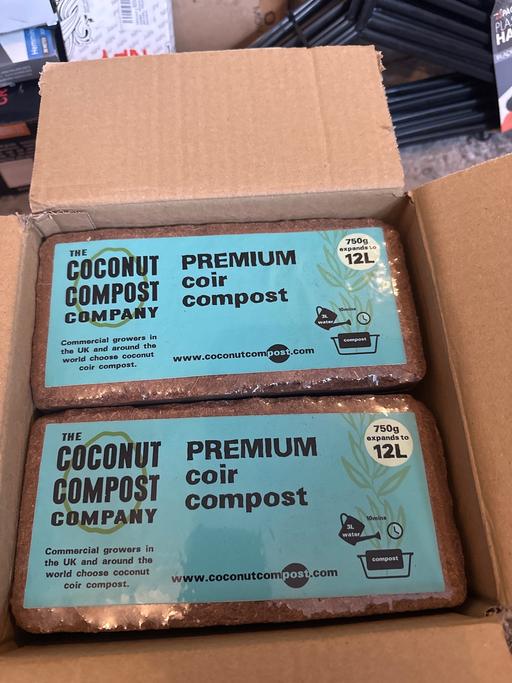  — 6 slabs of premium coir compost