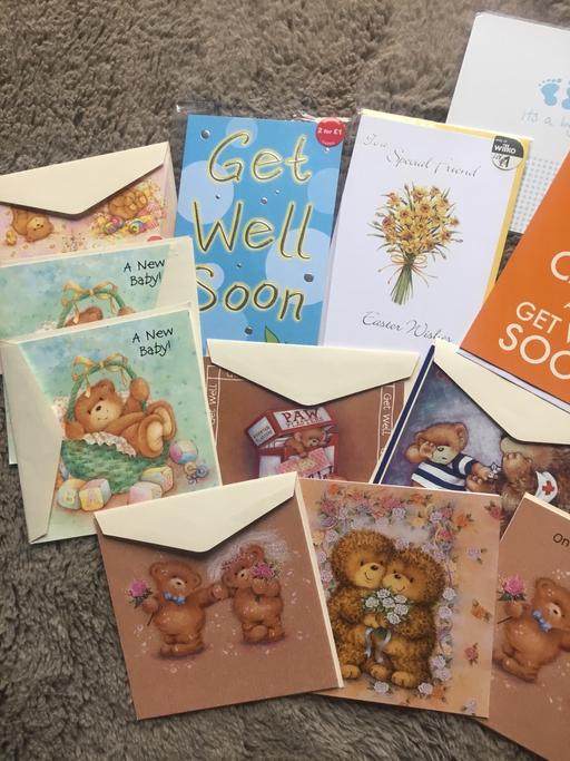  — An assortment of cards,