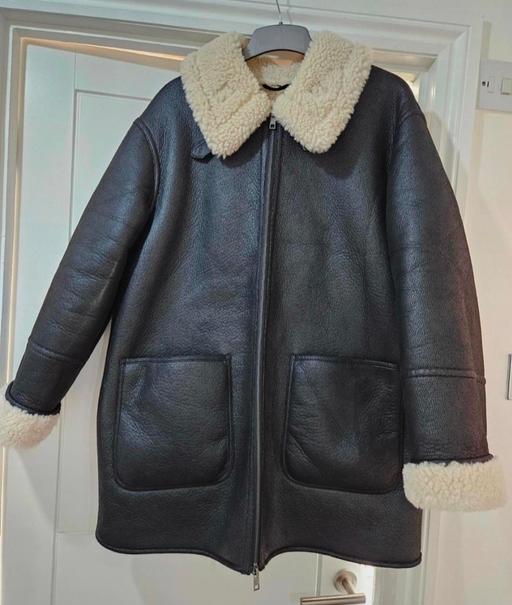  — Size M M&S Per Una aviator style coat
