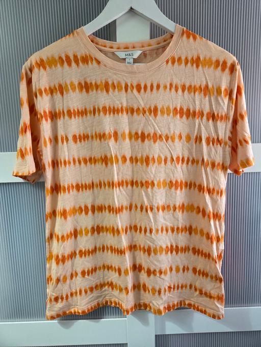  — Size 8 M&S orange tshirt