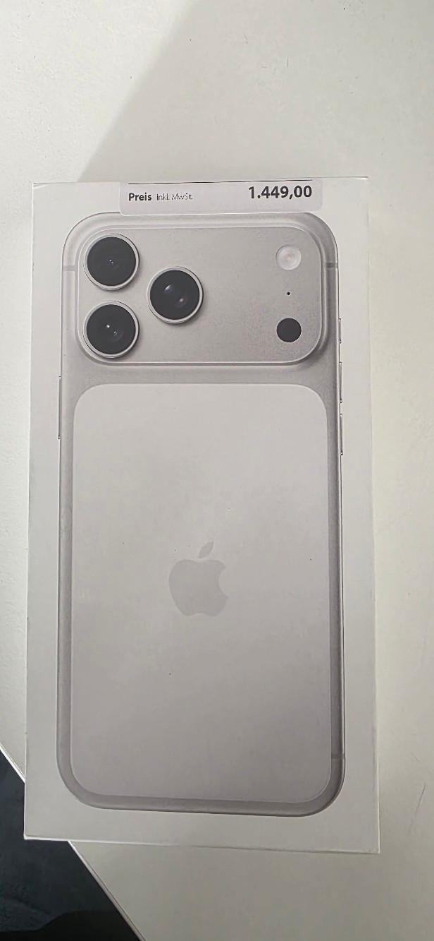 Iphone 17 Pro max. 257Gb Silber