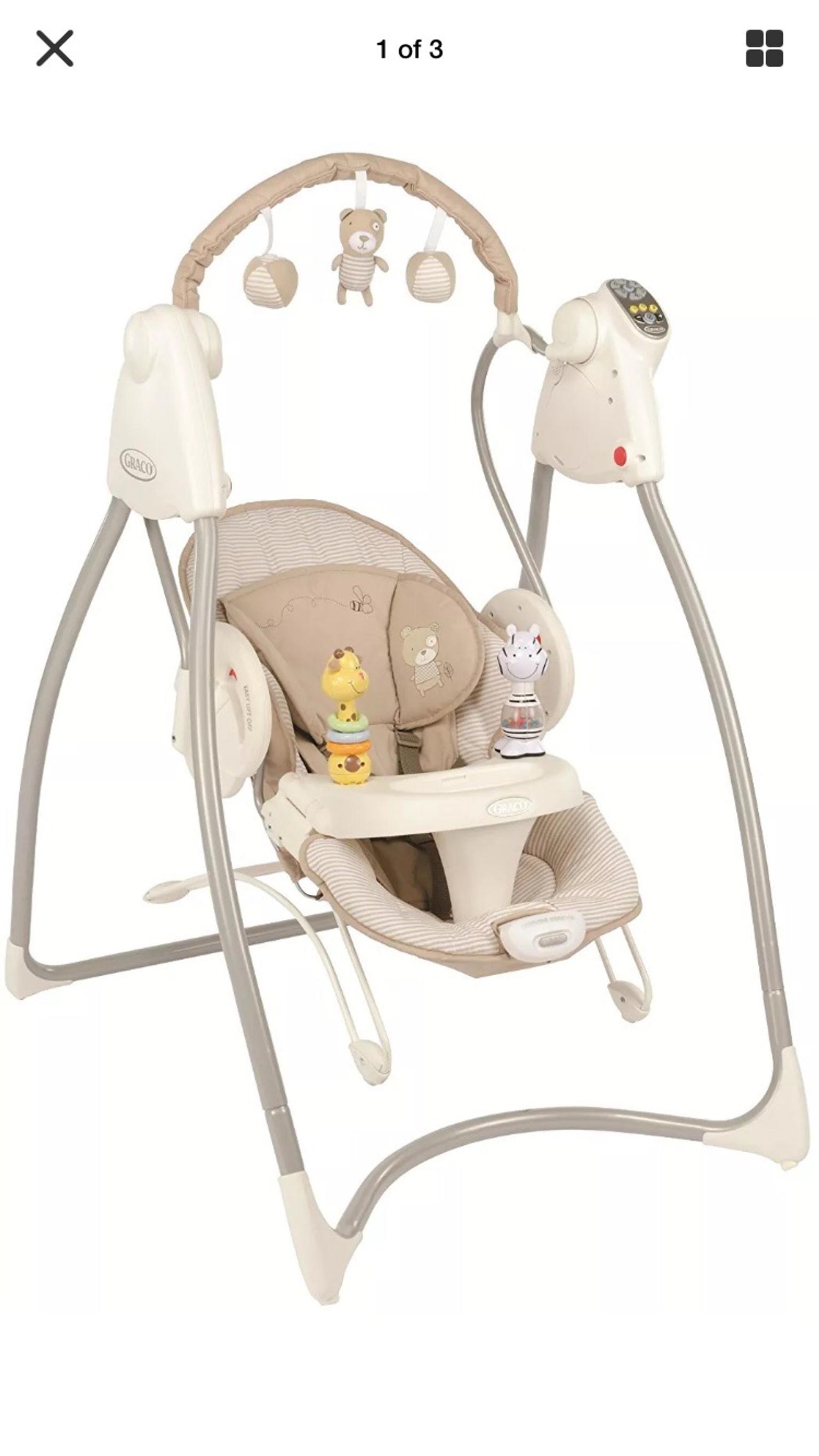 качели кресло электронные graco