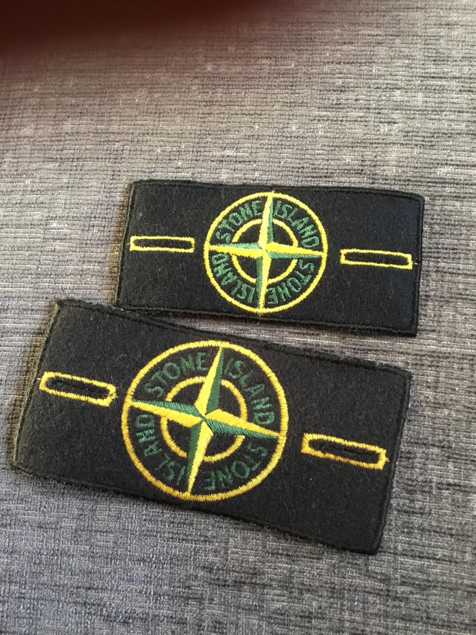 Stone Island Junior патч размер