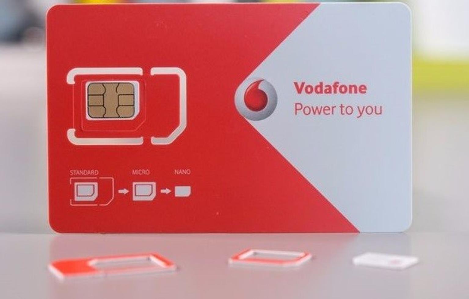 Vodafone sim карта