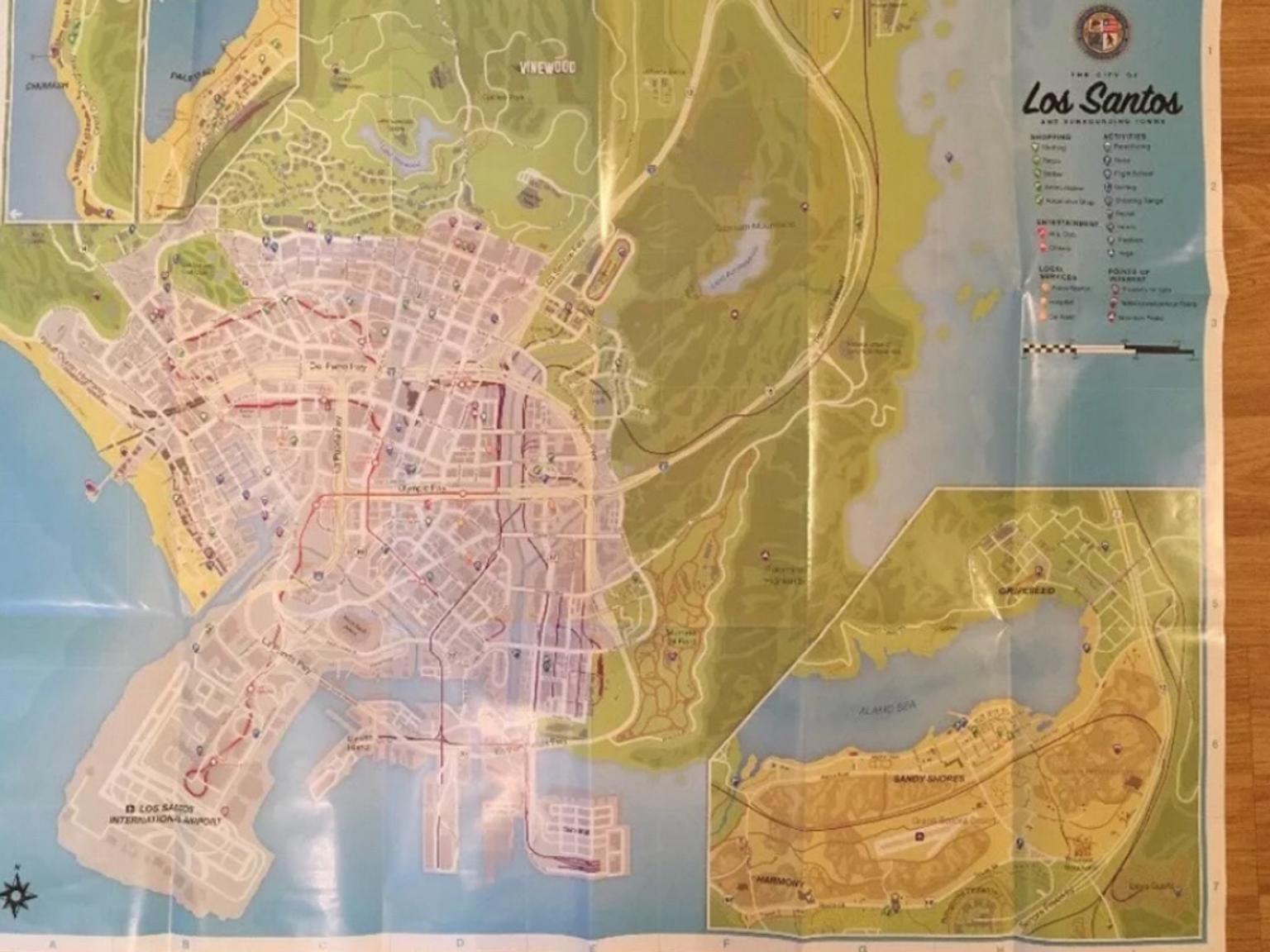 Гта карта купить. GTA 5 los Santos Map. Карта Лос Сантоса ГТА 5. Карта ГТА 5 ps4. Grand Theft auto v карта Лос Сантос.