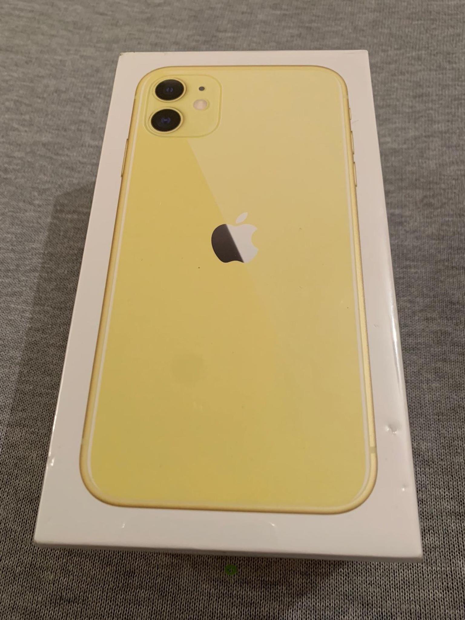 Apple iphone 11 желтый